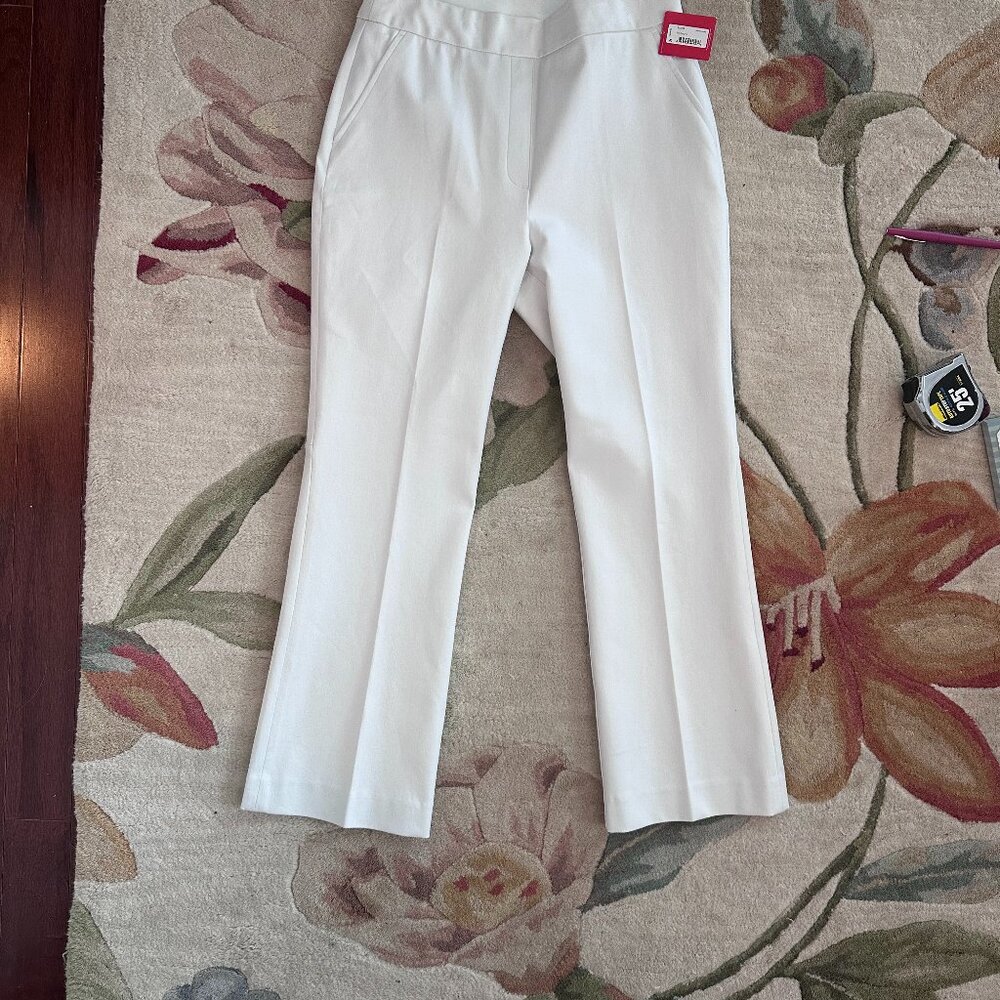 NWT Spanx Classic White Kick Flare Pants